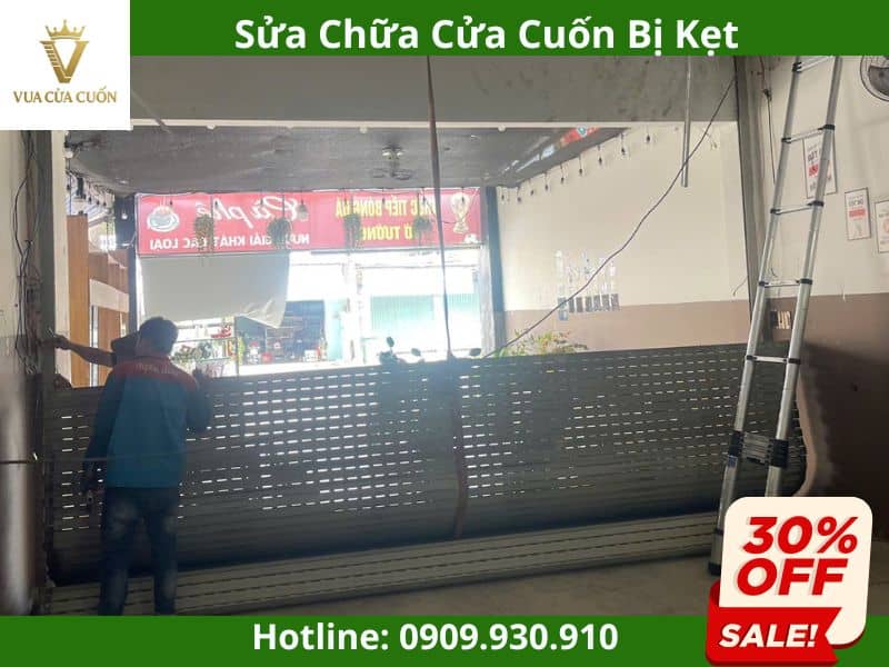 Sửa cửa cuốn giá rẻ 24/24 tại TPHCM | Vua Cửa Cuốn
