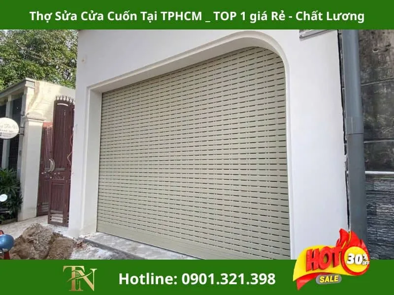 Sửa cửa cuốn giá rẻ tại TPHCM Phục Vụ 24/24